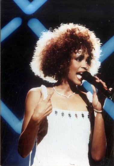 Singer Whitney Houston