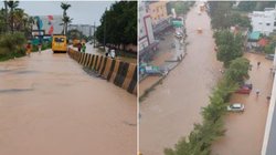 भारी बारिश में खराब हुई स्कूल बस, पांच घंटे तक फंसे रहे बच्चे, रोते हुए मासूमों को ऐसे किया गया रेस्क्यू