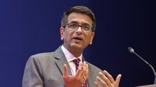 ex cji chandrachud, CJI D Y Chandrachud, judicial independence, delhi chunav