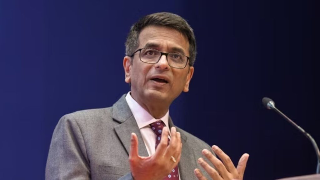 ex cji chandrachud, CJI D Y Chandrachud, judicial independence, delhi chunav