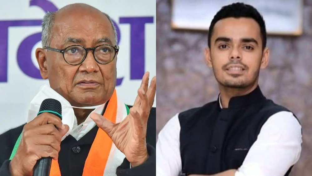 दिग्विजय सिंह ने शिवराज के बेटे को दी नसीहत (PTI PHOTO)