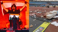 दिलजीत दोसांझ के कॉन्सर्ट से हुआ खिलाड़ियों का नुकसान, अभ्यास की जगह शराब की बोतलें और कचरे का ढेर; एथलीट्स ही सफाई को मजबूर