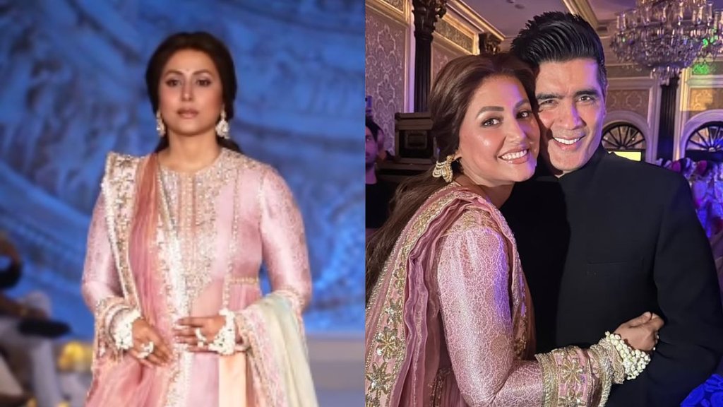 Hina Khan, Manish Malhotra