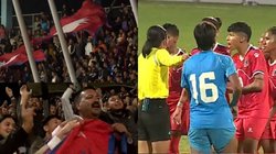 नेपाल में फुटबॉल मैच के दौरान हंगामा, भारतीय महिला खिलाड़ियों पर फेंकी गईं पानी की बोतलें; AIFF करेगा शिकायत