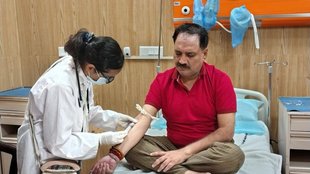 Virendra Sachdeva, skin infection, rml hospital,