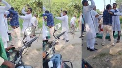 बिहार में मंत्री के साले की दबंगई, राजस्व कर्मचारी को जूतों से पीटा, न्याय के लिए धरने पर बैठा पीड़ित