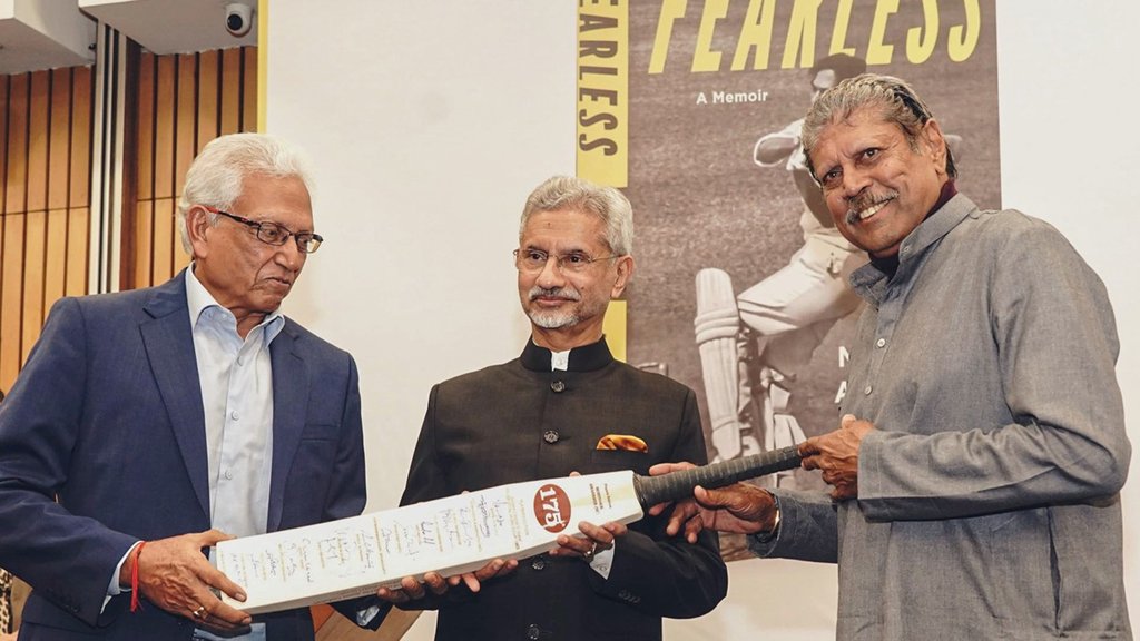 EAM S Jaishankar, former Indian Cricketer Mohinder Amarnath’s memoir ‘Fearless’, Kapil Dev, Indian Foreign Policy