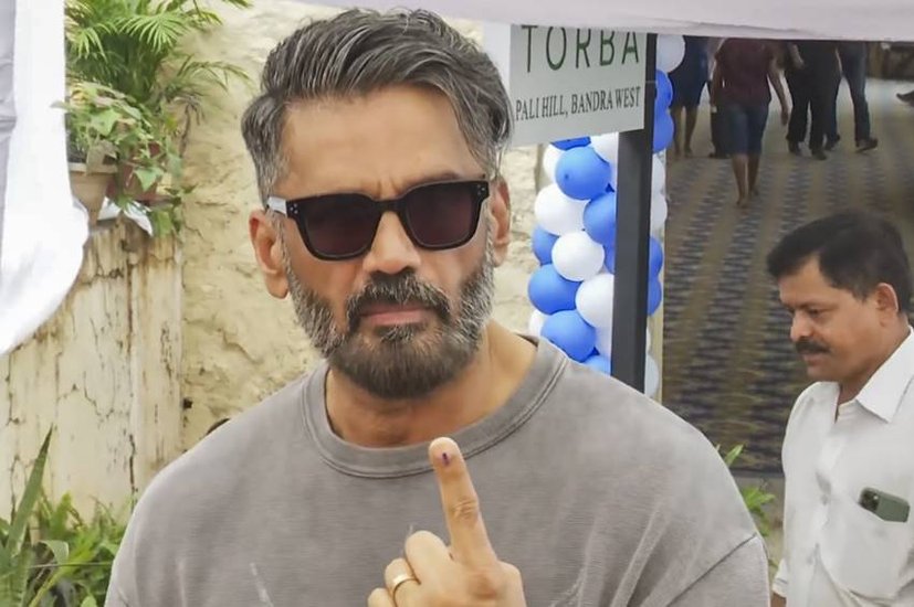 Sunil Shetty Vote for Maharashtra Assembly Election 2024
