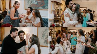Adar Jain and Alekha Advani roka ceremony