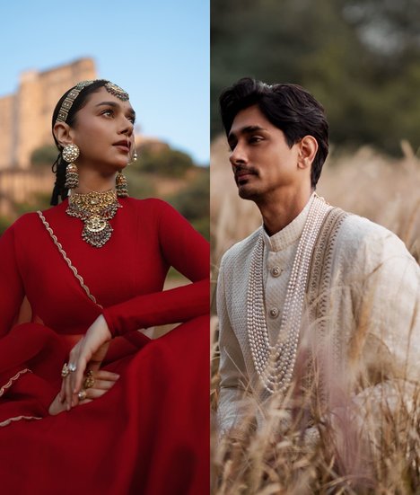 Aditi Rao Hydari Sidharth Royal Wedding