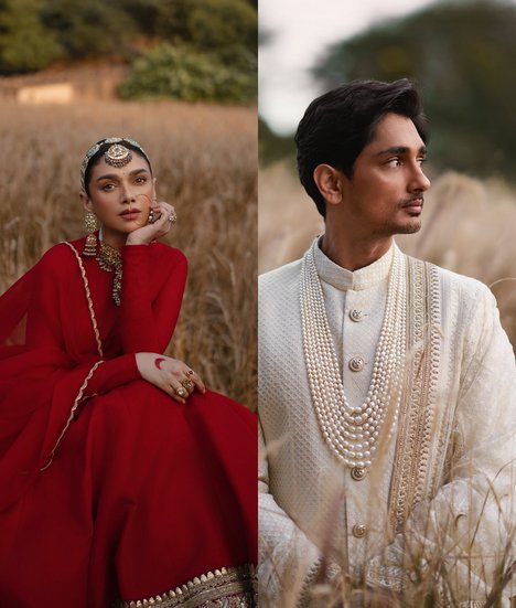 Aditi Rao Hydari Sidharth Royal Wedding