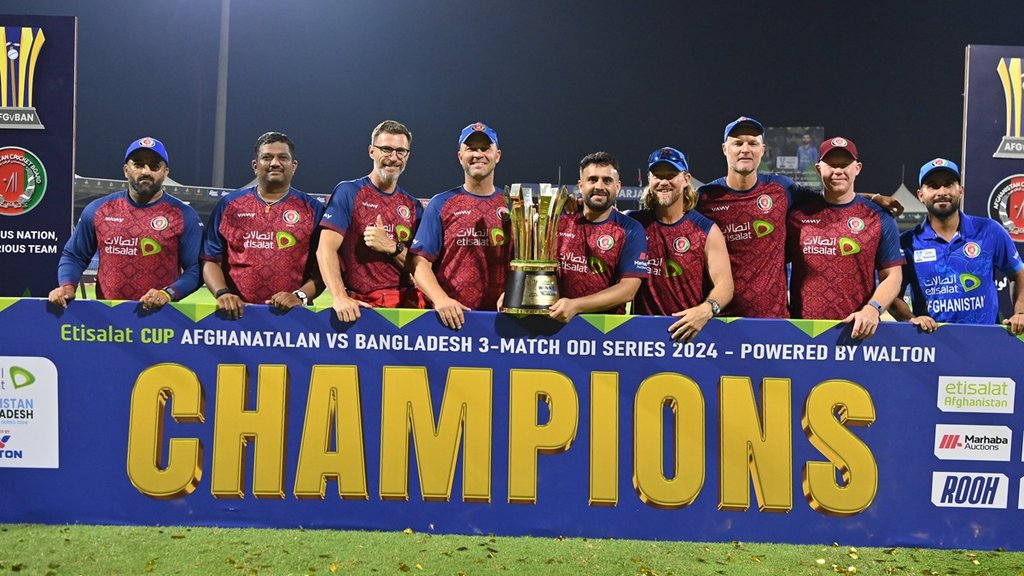 Afghanistan v Bangladesh in UAE, 2024, Sharjah Cricket Stadium, Sharjah, Afghanistan vs Bangladesh