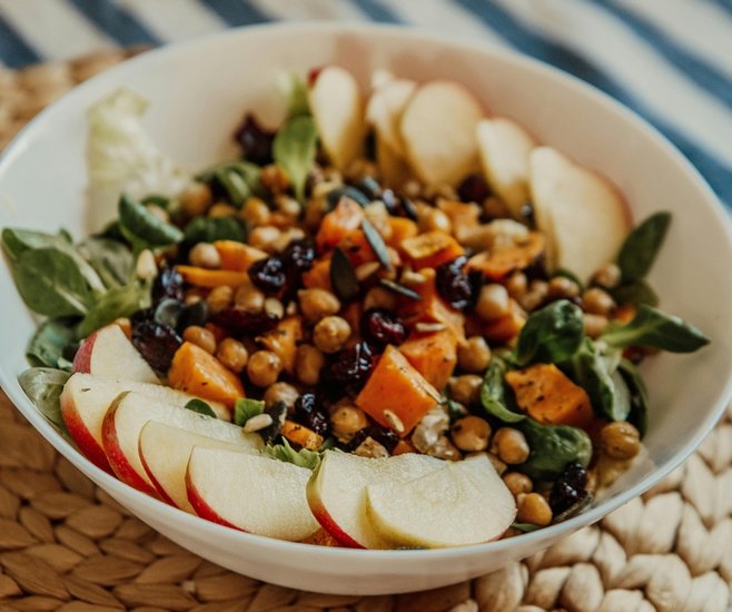 Apple-Peanut Butter Salad