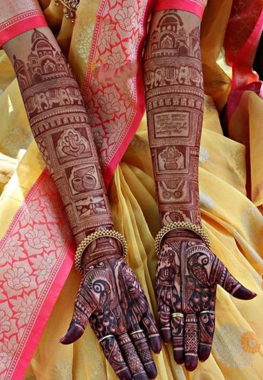 Bridal Mehndi Ideas for Indian Brides