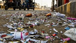 Diwali festival pollution