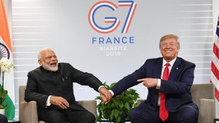 Donald Trump with pm modi | US Election Result | pm modi