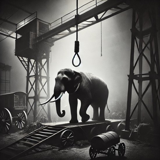 Elephant execution in America