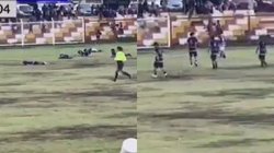 VIDEO: पेरू में फुटबॉल मैच के दौरान गिरी बिजली, एक खिलाड़ी की मौत, गोलकीपर झुलसा