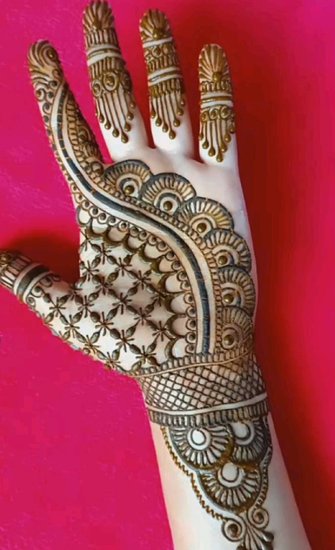 Floral Mehndi Patterns