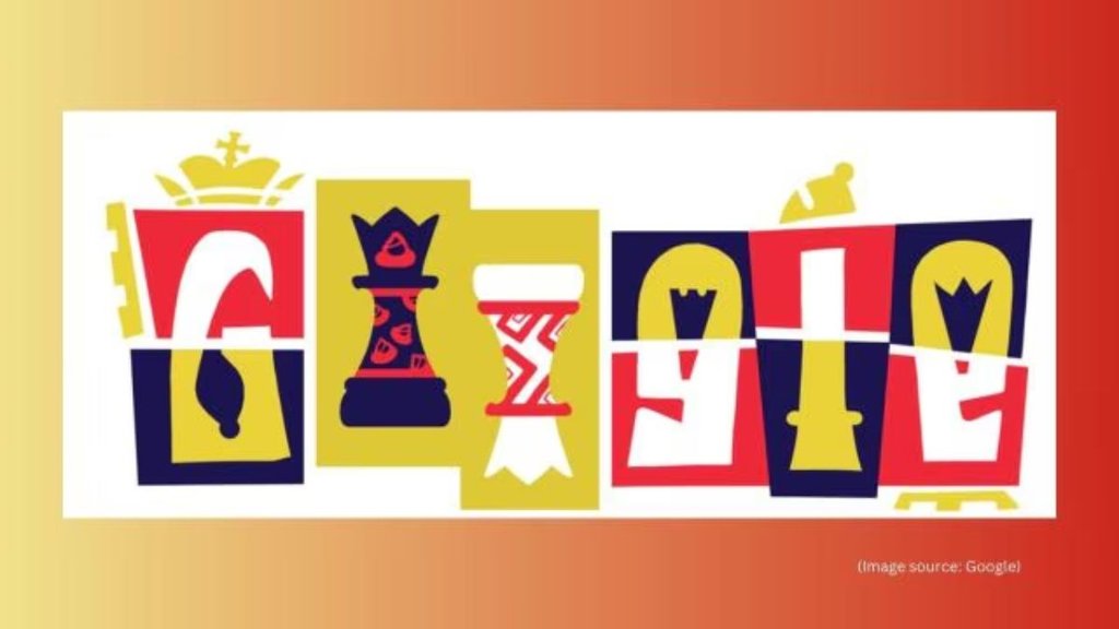 Google, Google Doodle, World Chess Championship 2024 final
