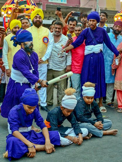 Guru Nanak birthday celebration