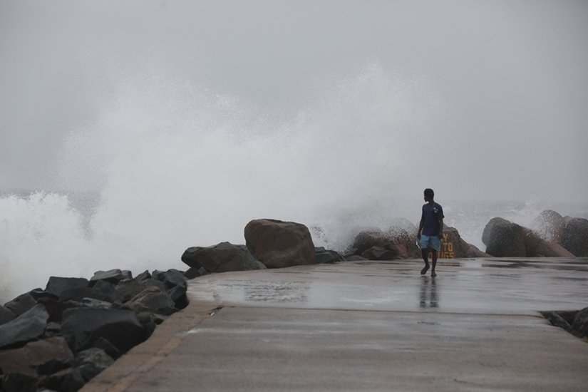  Cyclone impact Puducherry
