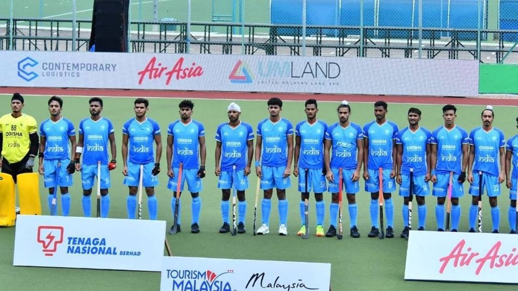 India Vs Chinese Tapei, Indian hockey team