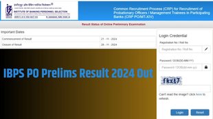 IBPS PO Prelims Result out, IBPS Exam Result