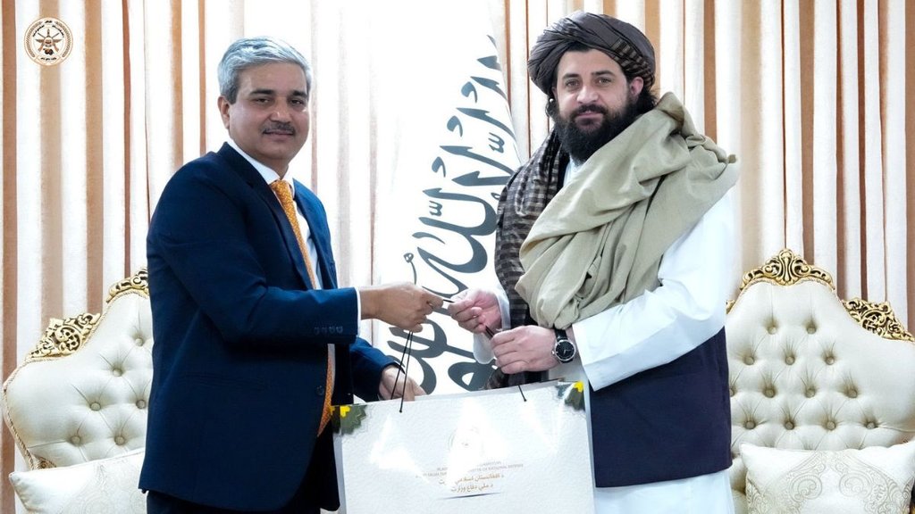 India-Taliban Relations | mohammad yaqub mujahid | mea joint secretary JP Singh