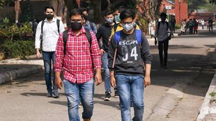 Air pollution, jamia millia islamia, online class
