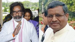Jharkhand Vidhan Sabha Chunav Results 2024, HEMANT SOREN, Babu lal marandi