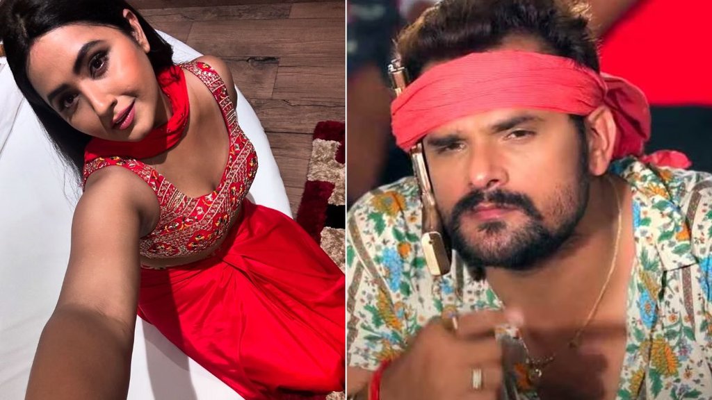 Khesari Lal Yadav, Khesari Lal Yadav on Kajal Raghwani, Kajal Raghwani