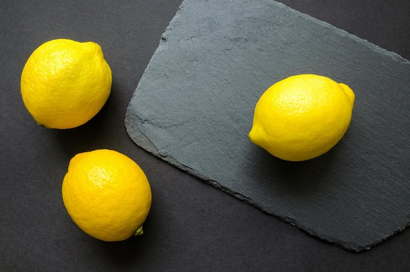 Lemon juice and glycerin for soft heels