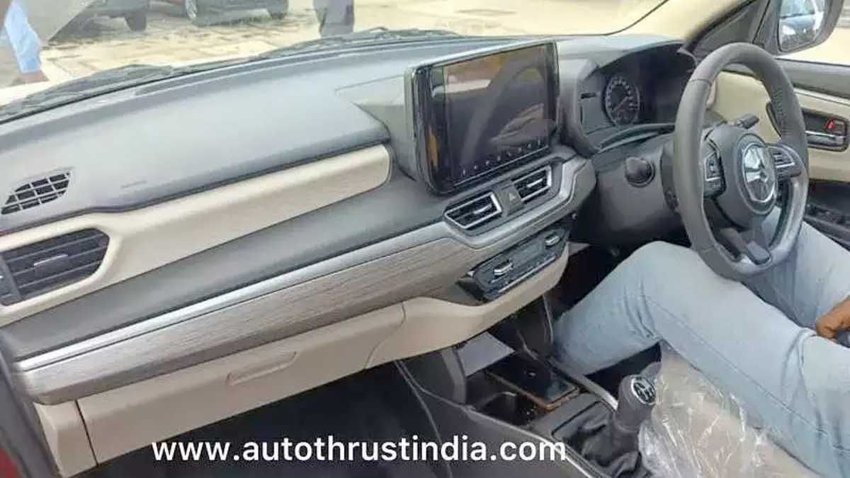 
Maruti Dzire Interior (फोटो- AutoThrust India)