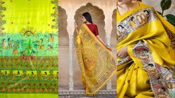 Madhubani Painting Saree: इस बार छठ पूजा पर ट्रेंड कर रही है ये साड़ी, हल्की इतनी कि कभी भी और कहीं भी पहनें