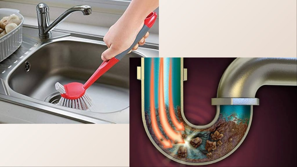 How do you unblock a washing pipe