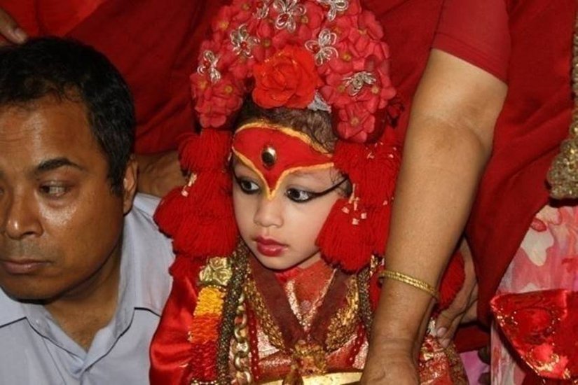 living goddess in Nepal