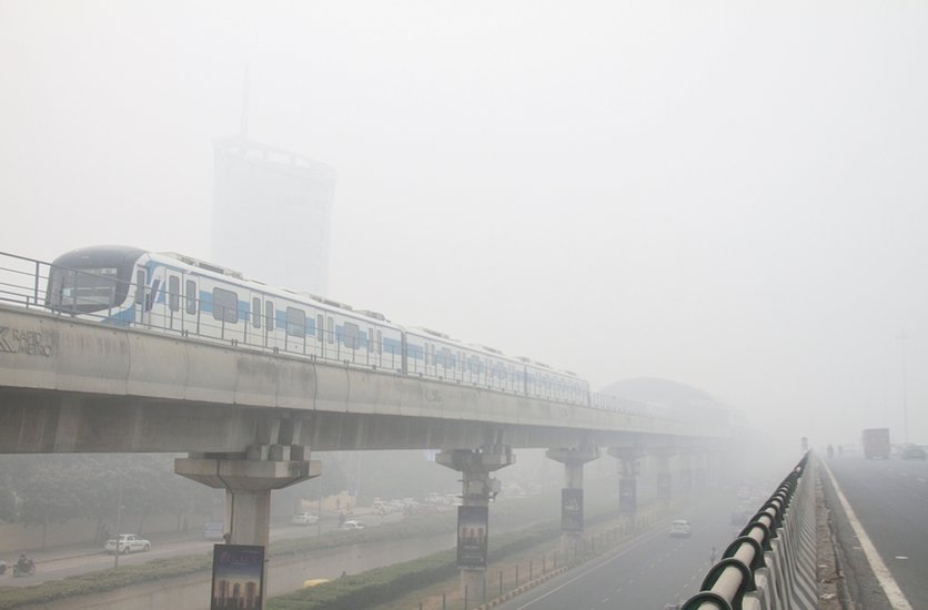 Eye irritation from pollution