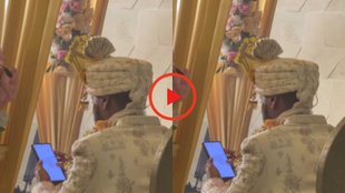Groom tracks stock market, Viral video, wedding season
