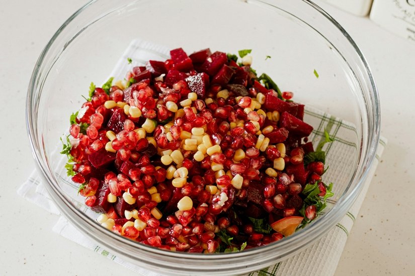 Pomegranate Rice Salad