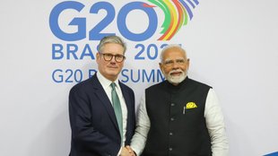 Prime Minister modi | Keir Starmer |