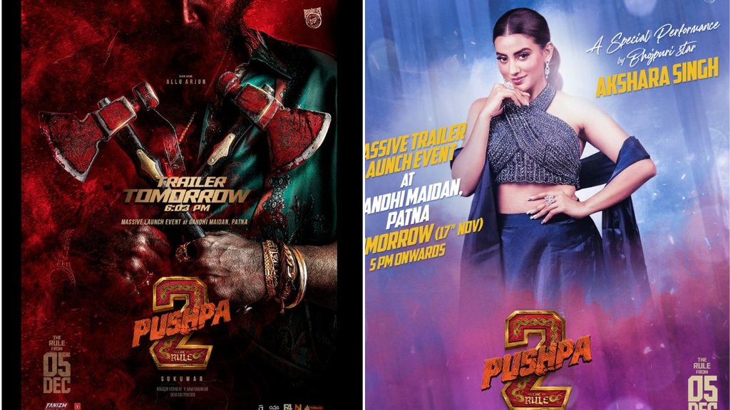 Pushpa 2, Pushpa 2 Trailer, Pushpa 2 Trailer launch, Pushpa 2 The Rule