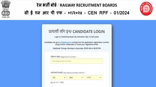 RRB RPF SI Admit Card, RRB RPF SI Exam city slip