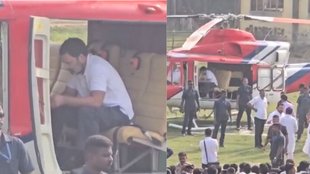Rahul Gandhi, helicoptor,