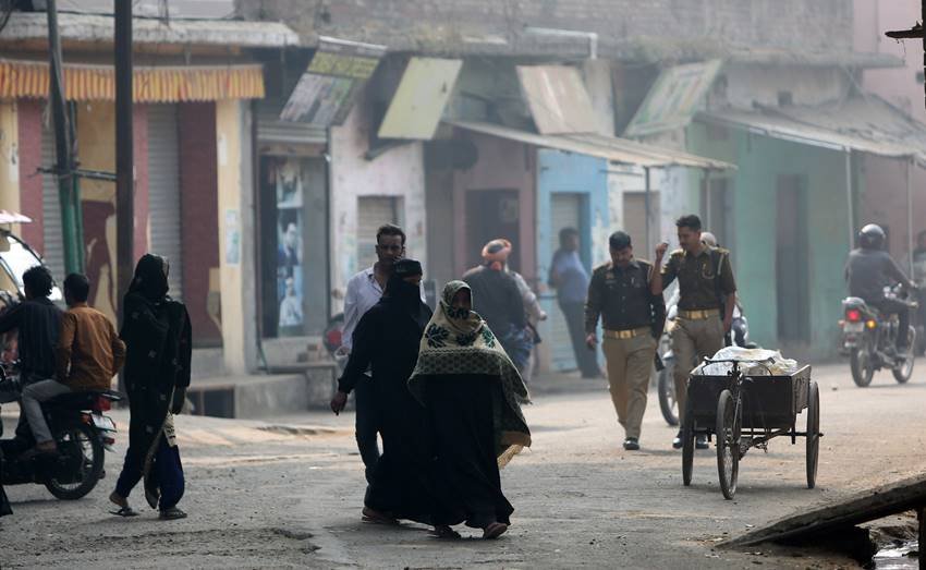 How is the condition of Sambhal after the violence
