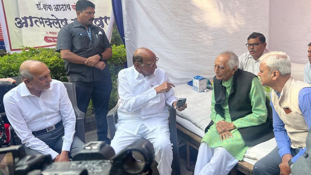 Sharad Pawar, Maharashtra elections, EVM tampering, Baba Adhav