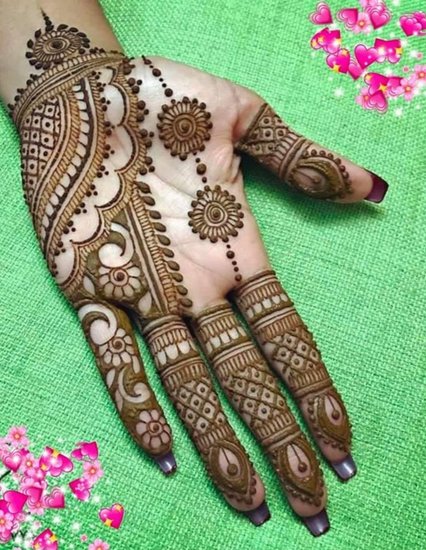 Simple Mehndi Designs