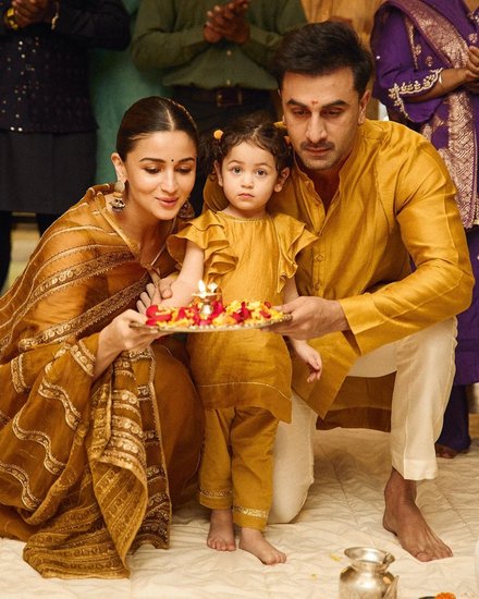 Alia Bhatt Ranbir Kapoor Diwali celebration