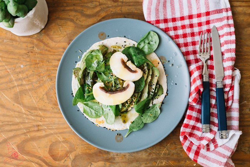 Spinach and mushroom powder benefits