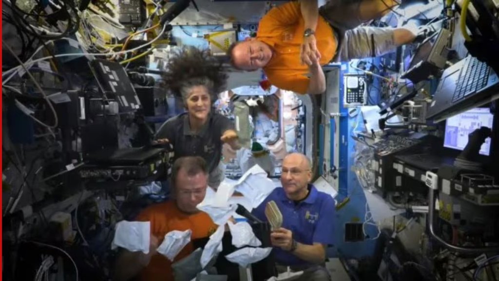 Sunita Williams, Thanks Giving, NASA